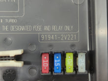 2012-2014 Hyundai Veloster Fusebox Fuse Box Panel Relay Module P/N:91236-2V013 N91236-2V613-C0 Fits 2012 2013 2014 OEM Used Auto Parts