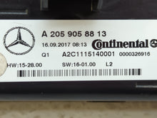 2016 Mercedes-Benz C450 Amg Climate Control Module Temperature AC/Heater Replacement P/N:A 205 905 47 06 A 205 905 81 05 Fits OEM Used Auto Parts