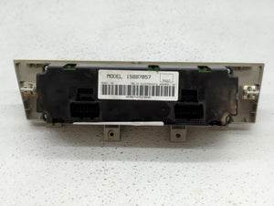 2008-2009 Buick Lacrosse Climate Control Module Temperature AC/Heater Replacement P/N:15887057 Fits 2008 2009 OEM Used Auto Parts