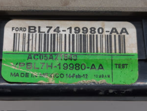 2011-2014 Lincoln Navigator Climate Control Module Temperature AC/Heater Replacement P/N:VPBL7H-19980-AA Fits 2011 2012 2013 2014 OEM Used Auto Parts