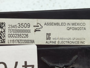 2014-2020 Chevrolet Impala Climate Control Module Temperature AC/Heater Replacement P/N:23453509 23113226 Fits OEM Used Auto Parts