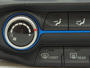 2019-2020 Hyundai Veloster Climate Control Module Temperature AC/Heater Replacement P/N:C20037-3430 75103TA0A Fits 2019 2020 OEM Used Auto Parts