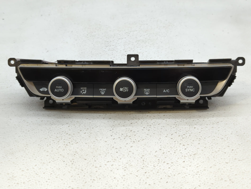 2018-2020 Honda Accord Climate Control Module Temperature AC/Heater Replacement P/N:79610TVAA016M1 76910TVAA316M1 Fits OEM Used Auto Parts