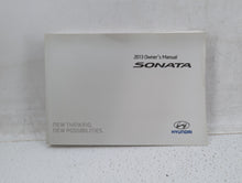 2013 Hyundai Sonata Owners Manual Book Guide OEM Used Auto Parts