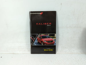 2012 Dodge Caliber Owners Manual Book Guide OEM Used Auto Parts