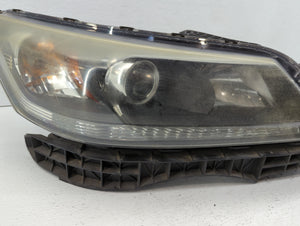 2013-2015 Honda Accord Passenger Right Oem Head Light Headlight Lamp