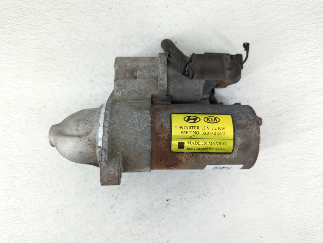 2014-2020 Hyundai Elantra Car Starter Motor Solenoid OEM P/N:36100-2E551 Fits 2014 2015 2016 2017 2018 2019 2020 OEM Used Auto Parts