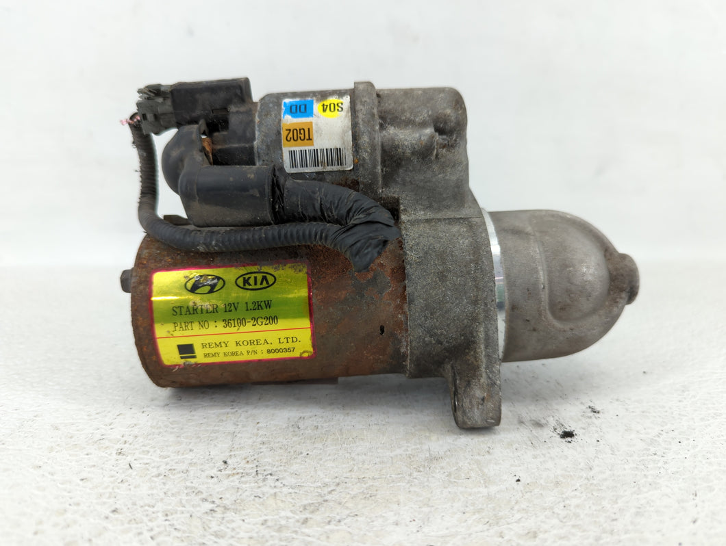 2014 Kia Optima Car Starter Motor Solenoid OEM P/N:36100-2G200 Fits OEM Used Auto Parts