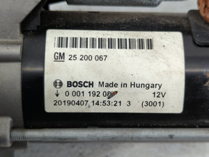 2014-2021 Buick Encore Car Starter Motor Solenoid OEM P/N:25 200 067 Fits 2014 2015 2016 2017 2018 2019 2020 2021 OEM Used Auto Parts