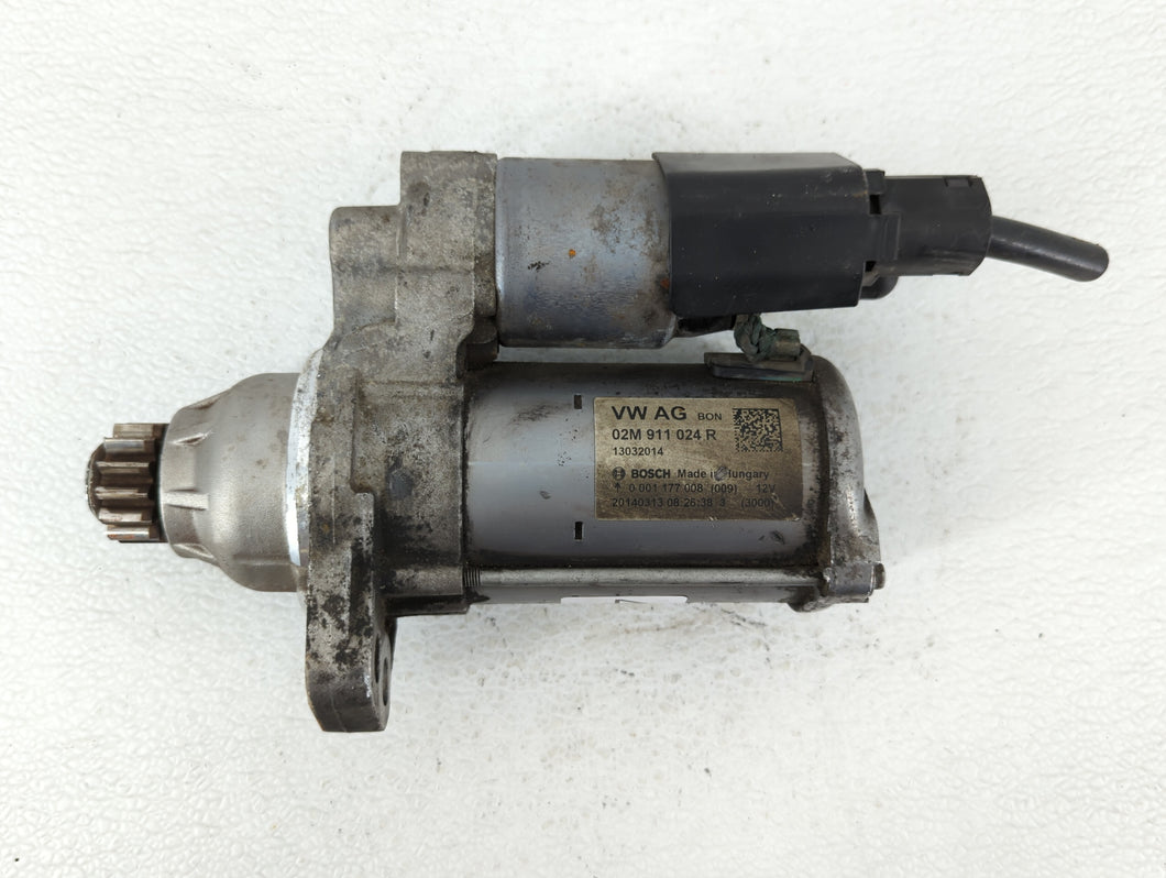 2014-2020 Volkswagen Passat Car Starter Motor Solenoid OEM P/N:02M 911 024 R Fits 2014 2015 2016 2017 2018 2019 2020 2021 2022 OEM Used Auto Parts