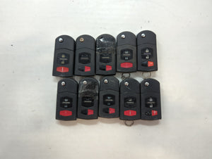Lot of 10 Mazda Keyless Entry Remote Fob BGBX1T478SKE12501