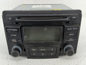 2013-2014 Hyundai Sonata Radio AM FM Cd Player Receiver Replacement P/N:96180-3Q700 96180-3Q8504X Fits 2013 2014 OEM Used Auto Parts