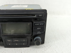 2013-2014 Hyundai Sonata Radio AM FM Cd Player Receiver Replacement P/N:96180-3Q700 96180-3Q8504X Fits 2013 2014 OEM Used Auto Parts