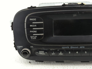 2014-2016 Kia Soul Radio AM FM Cd Player Receiver Replacement P/N:96170-B2090CA Fits 2014 2015 2016 OEM Used Auto Parts