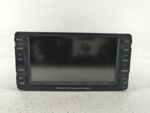 2014-2017 Mitsubishi Lancer Radio AM FM Cd Player Receiver Replacement P/N:8750A142 Fits 2014 2015 2016 2017 OEM Used Auto Parts