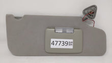 2005 Ford Five Hundred Passenger Right Sun Visor Sunvisor Gray - Oemusedautoparts1.com