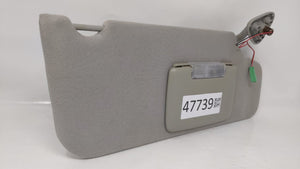 2005 Ford Five Hundred Passenger Right Sun Visor Sunvisor Gray - Oemusedautoparts1.com