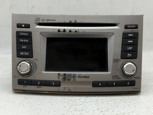 2012-2014 Subaru Legacy Radio AM FM Cd Player Receiver Replacement P/N:86201AJ65A 86201AJ61A Fits 2012 2013 2014 OEM Used Auto Parts