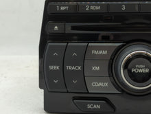 2011-2012 Hyundai Genesis Radio AM FM Cd Player Receiver Replacement P/N:96180-3M630JC 96180-2M115VM5 Fits 2011 2012 OEM Used Auto Parts