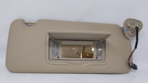 2004 Cadillac Srx Passenger Right Sun Visor Sunvisor Tan - Oemusedautoparts1.com