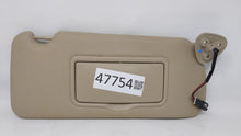 2004 Cadillac Srx Passenger Right Sun Visor Sunvisor Tan - Oemusedautoparts1.com