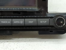 2017-2018 Hyundai Elantra Radio AM FM Cd Player Receiver Replacement P/N:96160-F2101UAT 96160-F2100UAT Fits 2017 2018 OEM Used Auto Parts