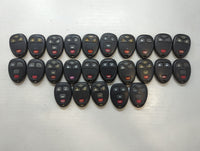 Lot of 25 Chevrolet Keyless Entry Remote Fob OUC60270 | OUC60221 - Oemusedautoparts1.com