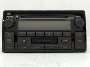 2002-2004 Toyota Camry Radio AM FM Cd Player Receiver Replacement P/N:86120-AA040 Fits 2002 2003 2004 OEM Used Auto Parts