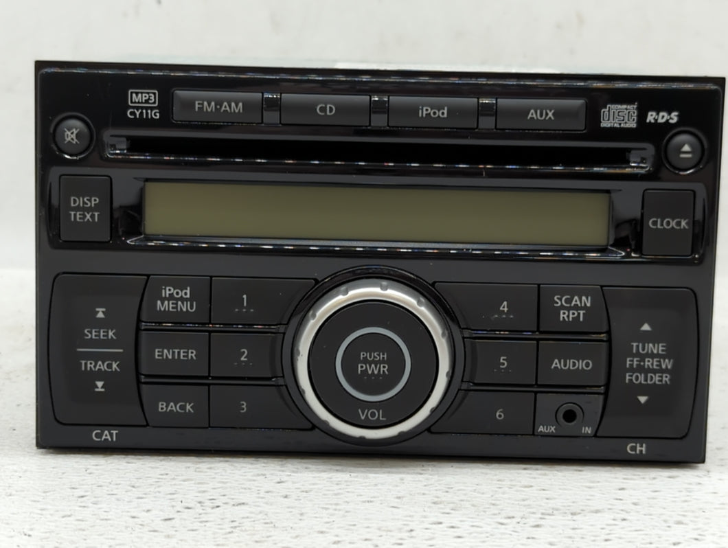 2011-2014 Nissan Juke Radio AM FM Cd Player Receiver Replacement P/N:28185 1KM2A 259151JU0B Fits 2011 2012 2013 2014 OEM Used Auto Parts