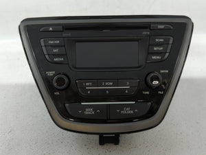 2014-2016 Hyundai Elantra Radio AM FM Cd Player Receiver Replacement P/N:96170-3X156GU Fits 2014 2015 2016 OEM Used Auto Parts