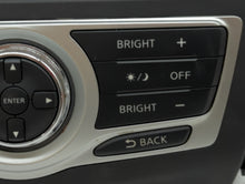 2011-2014 Nissan Murano Radio Control Panel