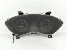 2018 Subaru Xv Crosstrek Instrument Cluster Speedometer Gauges P/N:85002FL160 Fits OEM Used Auto Parts