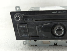 2010-2012 Audi A4 Radio AM FM Cd Player Receiver Replacement P/N:8T1 035 186 R 8T1 035 664 A Fits OEM Used Auto Parts