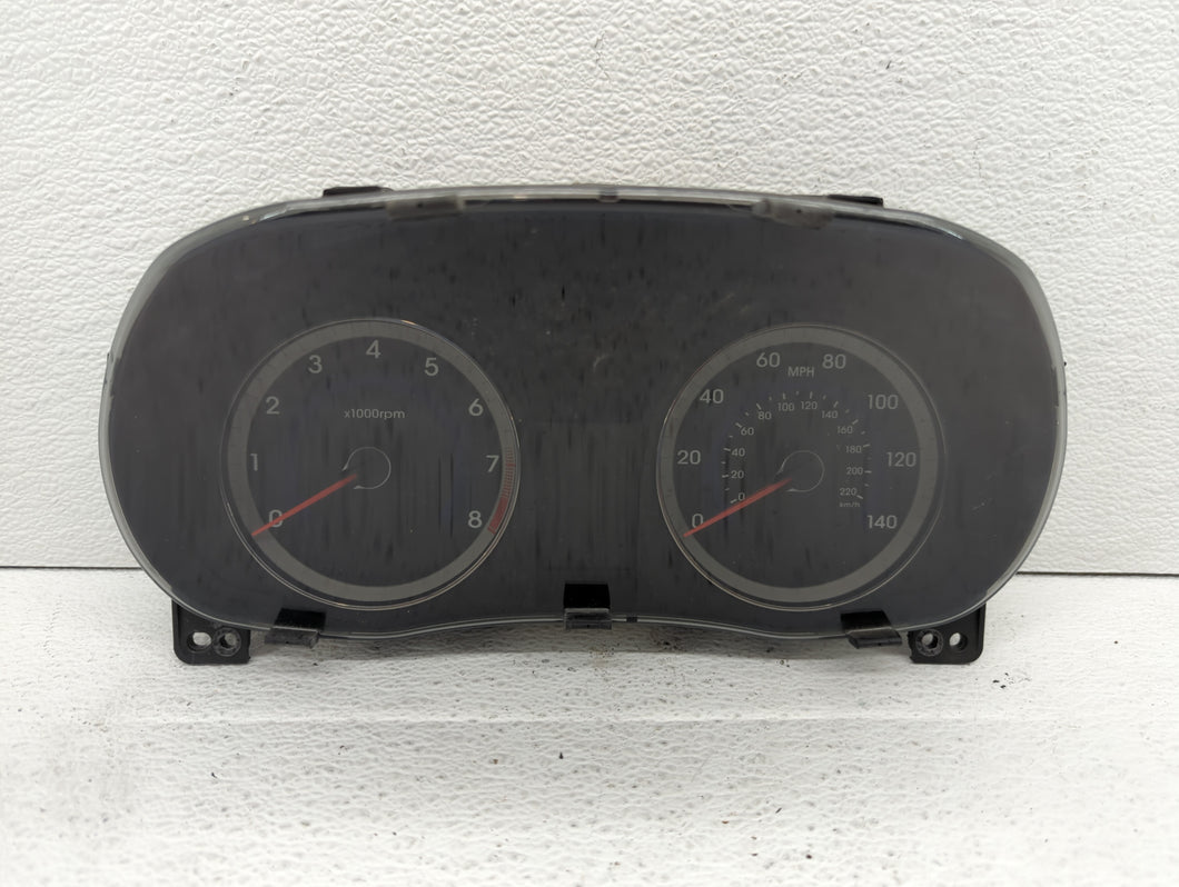 2012-2014 Hyundai Accent Instrument Cluster Speedometer Gauges P/N:94001-1R015 94001-1R000 Fits 2012 2013 2014 OEM Used Auto Parts