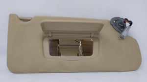 2004-2008 Acura Tl Passenger Right Sun Visor Sunvisor Tan - Oemusedautoparts1.com