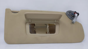 2004-2008 Acura Tl Passenger Right Sun Visor Sunvisor Tan - Oemusedautoparts1.com