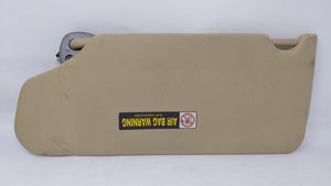 2004-2008 Acura Tl Passenger Right Sun Visor Sunvisor Tan - Oemusedautoparts1.com