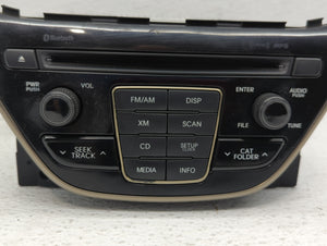 2013 Hyundai Genesis Radio AM FM Cd Player Receiver Replacement P/N:96180-2M117YHG Fits OEM Used Auto Parts