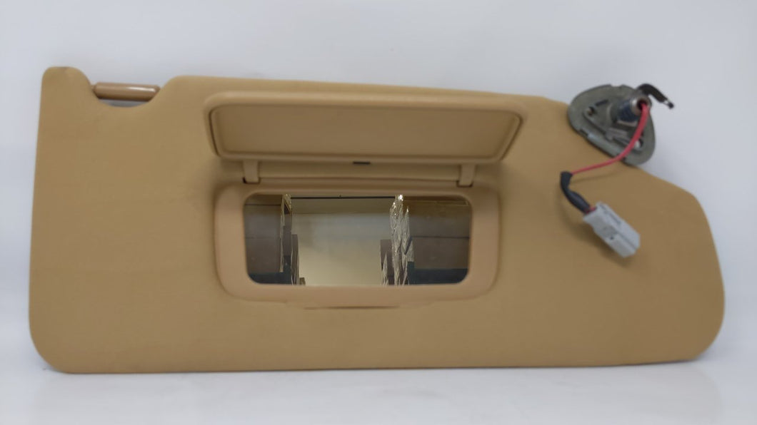 2004-2008 Acura Tl Passenger Right Sun Visor Sunvisor Brown - Oemusedautoparts1.com