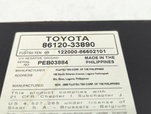 2007-2009 Toyota Camry Radio AM FM Cd Player Receiver Replacement P/N:86120-33890 86120-06182 Fits 2007 2008 2009 OEM Used Auto Parts