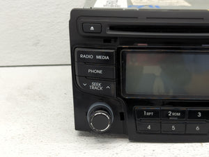 2012-2015 Hyundai Sonata Radio AM FM Cd Player Receiver Replacement P/N:96180-3Q700 96180-3Q600 Fits 2012 2013 2014 2015 OEM Used Auto Parts