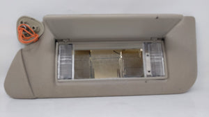 2000-2004 Cadillac Seville Driver Left Sun Visor Sunvisor Gray - Oemusedautoparts1.com