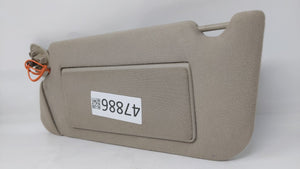 2000-2004 Cadillac Seville Driver Left Sun Visor Sunvisor Gray - Oemusedautoparts1.com