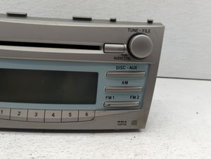 2007-2009 Toyota Camry Radio AM FM Cd Player Receiver Replacement P/N:86120-06182 86120-06180 Fits 2007 2008 2009 OEM Used Auto Parts