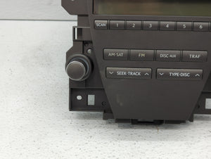 2007-2009 Lexus Es350 Radio AM FM Cd Player Receiver Replacement P/N:86120-33720 55900-33C10 Fits 2007 2008 2009 OEM Used Auto Parts