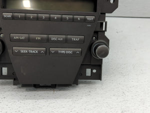 2007-2009 Lexus Es350 Radio AM FM Cd Player Receiver Replacement P/N:86120-33720 55900-33C10 Fits 2007 2008 2009 OEM Used Auto Parts