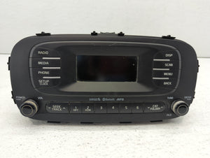 2014-2016 Kia Soul Radio AM FM Cd Player Receiver Replacement P/N:96170B2090CA 96180-D5100WK Fits 2014 2015 2016 OEM Used Auto Parts