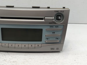 2007-2009 Toyota Camry Radio AM FM Cd Player Receiver Replacement P/N:86120-06182 86120-06180 Fits 2007 2008 2009 OEM Used Auto Parts