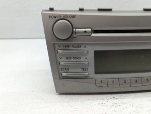 2010-2011 Toyota Camry Radio AM FM Cd Player Receiver Replacement P/N:86120-06480 Fits 2010 2011 OEM Used Auto Parts