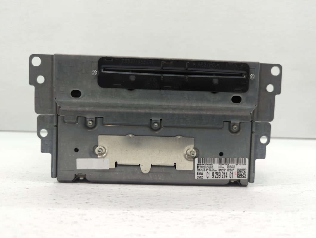 2012-2016 Bmw 328i Radio AM FM Cd Player Receiver Replacement P/N:932731901 9310467 Fits 2012 2013 2014 2015 2016 OEM Used Auto Parts